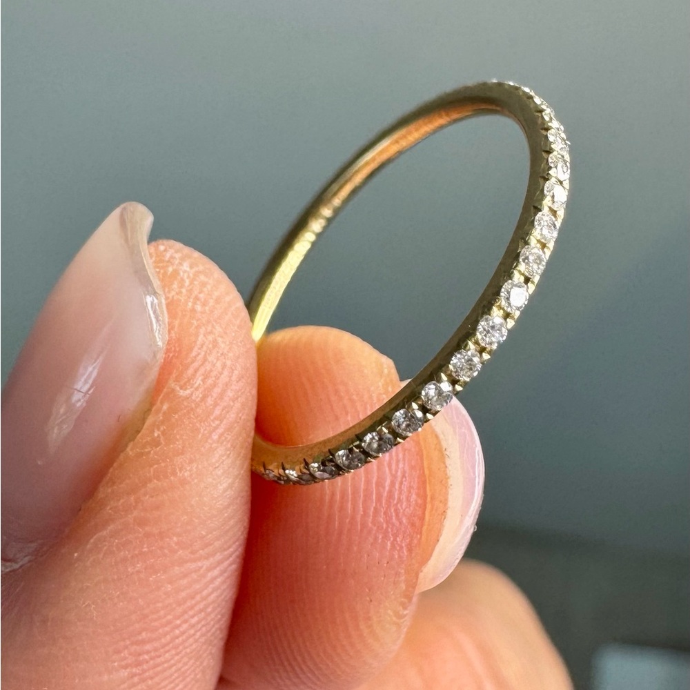 Authentic Tiffany & Co. Metro Diamond Eternity Band